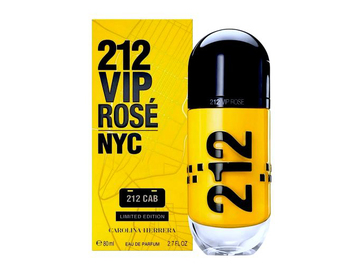 ЛЮКС CAROLINA HERRERA 212 VIP ROSE CAB LIMITED EDIT. EDP FOR WOMEN 80 ml