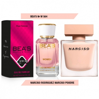 W 564 ПАРФЮМ BEAS NARCISO RODRIGUEZ NARCISO POUDRE (PINK) 50 ml