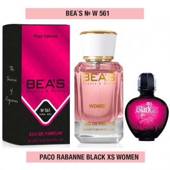 W 561 ПАРФЮМ BEAS PACO RABANNE BLACK XS WOMEN 50 ml