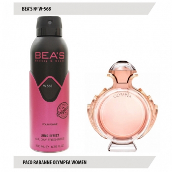 W 568 ДЕЗОДОРАНТ BEAS PACO RABANNE OLYMPEA WOMEN 200ML