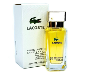 LACOSTE EAU DE LACOSTE L.12.12 BLANC FOR MEN 42 ml