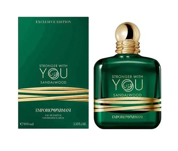 GIORGIO ARMANI EMPORIO ARMANI STRONGER WITH YOU SANDALWOOD EDP FOR MEN 100 ml