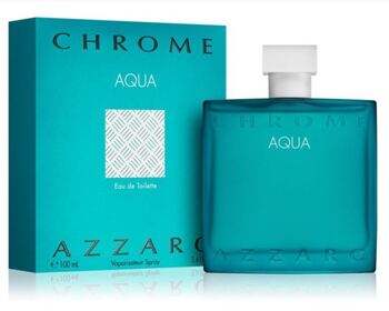 ЛЮКС AZZARO CHROME AQUA EAU DE TOILETTE FOR MEN 100 ml