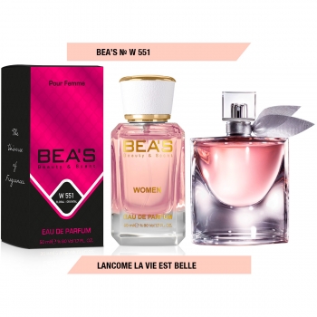 W 551 ПАРФЮМ BEAS LA VIE EST BELLE 50ML