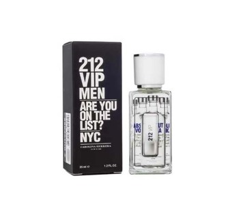 Мини парфюм CAROLINA HERRERA 212 VIP MEN 35 ml