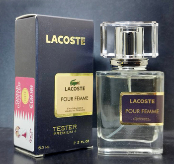 ТЕСТЕР PREMIUM LACOSTE POUR FAMME 63 ml