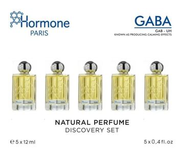 НАБОР HORMONE PARIS GABA EAU DE PARFUM УНИСЕКС 5*12 ml