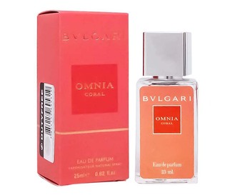 Мини парфюм BVLGARI OMNIA CORAL FOR WOMEN EDP 25 ml