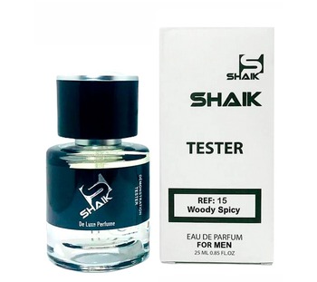 SHAIK ТЕСТЕР № 15 BVLGARI AQVA POUR HOMME FOR MEN 25ml