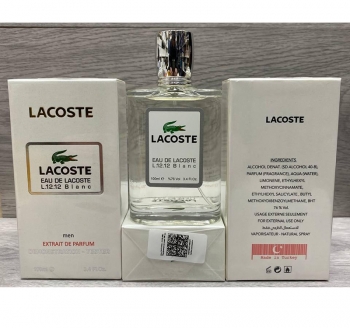 ТЕСТЕР EXTRAIT LACOSTE L.12.12 BLANC FOR MEN 100 ml