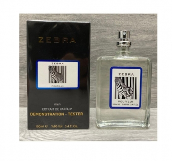 ТЕСТЕР EXTRAIT ZEBRA FOR MEN EDP 100 ml