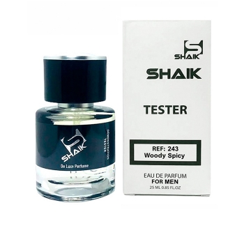 ТЕСТЕР SHAIK № 243 (CAROLINA HERRERA BAD BOY) M 25 ML
