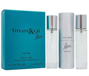 TIFFANY & CO TIFFANY & LOVE FOR HER 3x20 ml