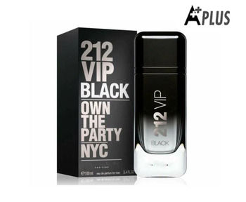 A-PLUS CAROLINA HERRERA 212 VIP BLACK OWN THE PARTY NYC FOR MEN 100 ml